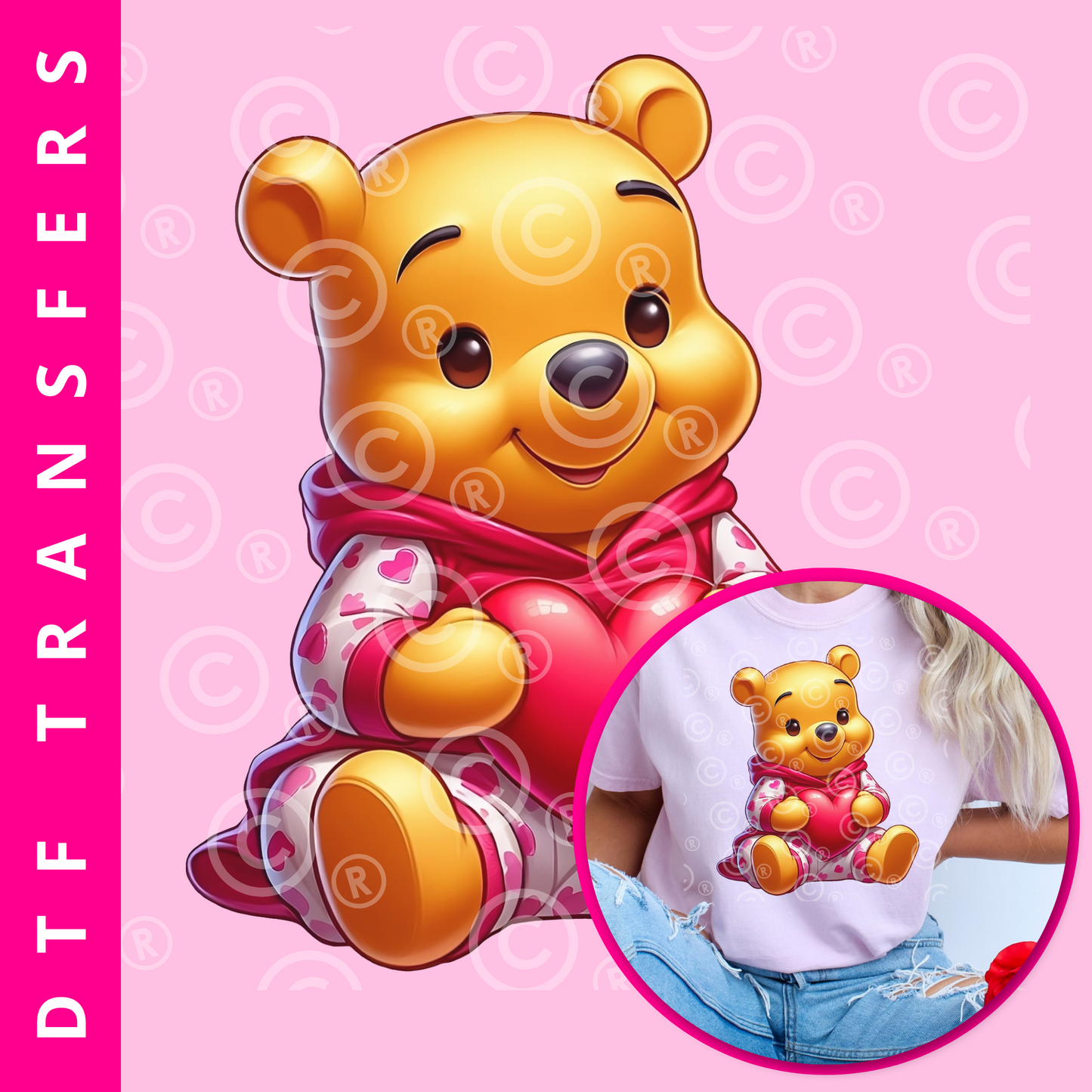 Corazones de osito bebé