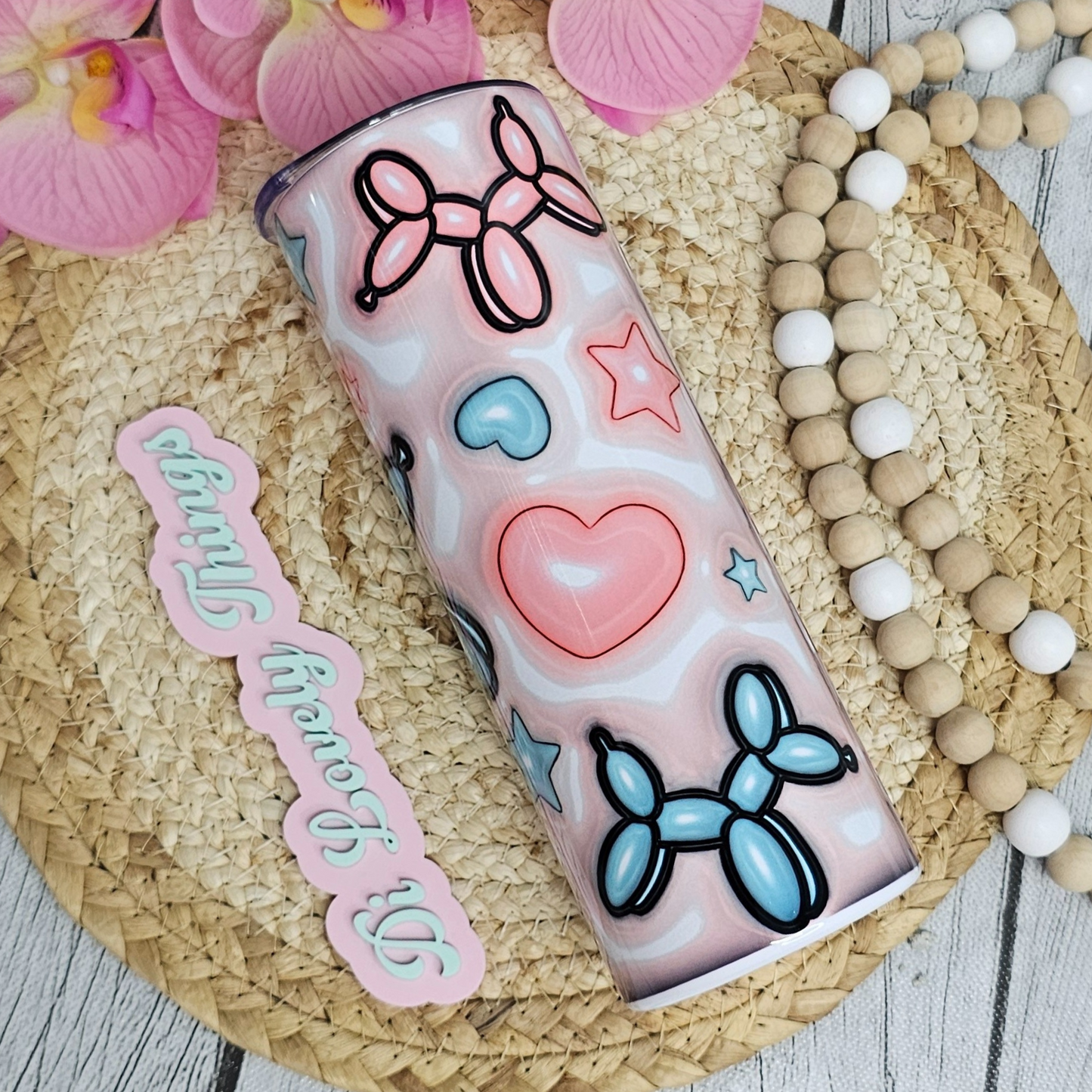 Vaso 3D amor perrito 20oz