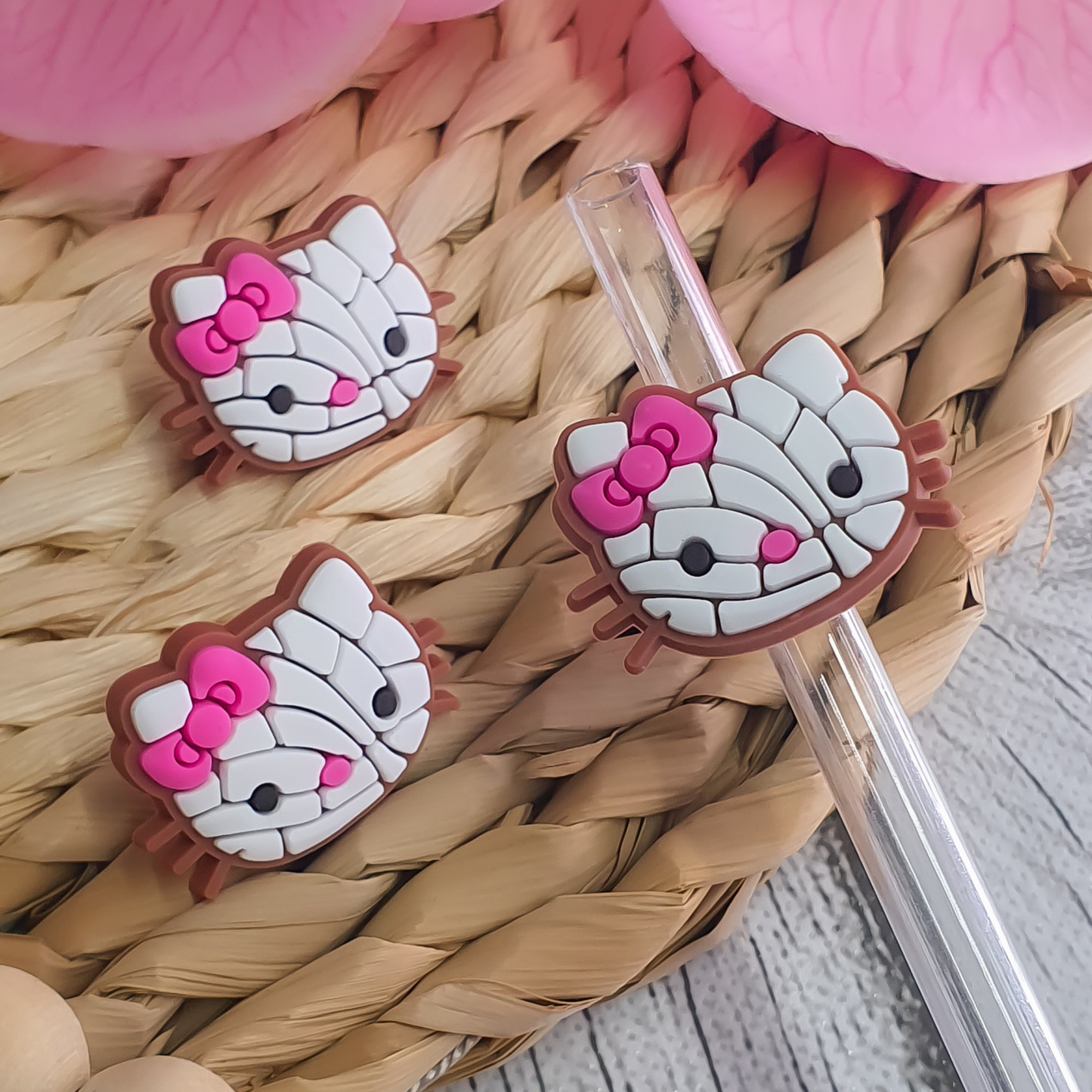 Cat Concha / Straw Toppers