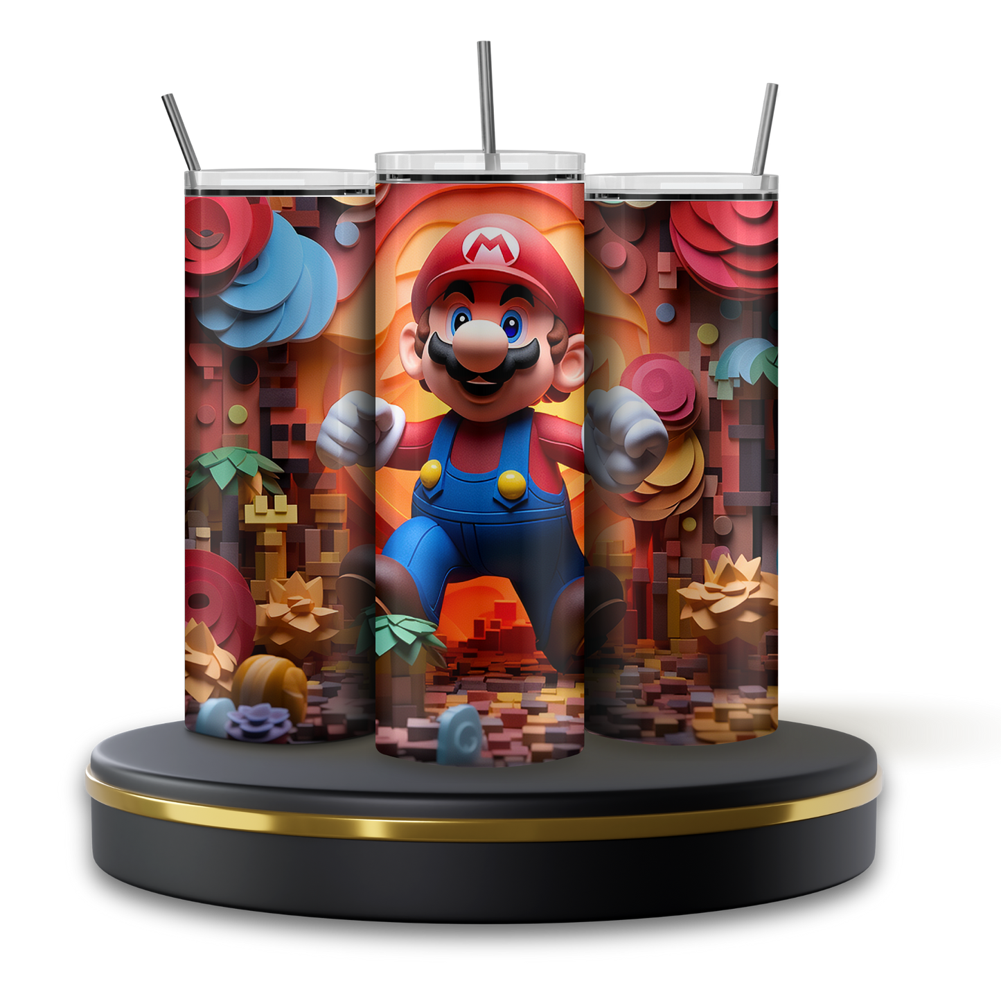 Vaso Súper M 2 3D de 20 oz