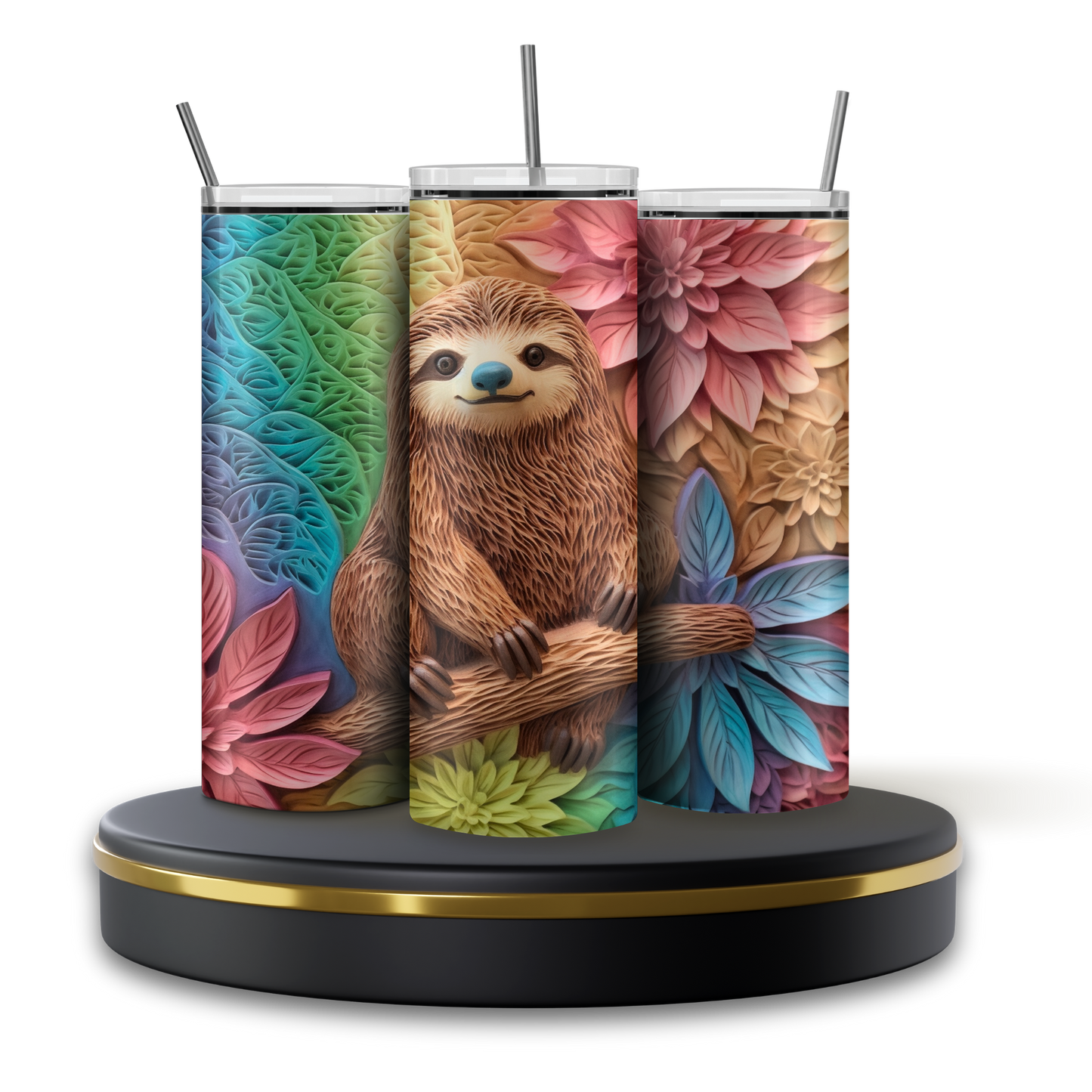 Flor Perezosa modelo 3d