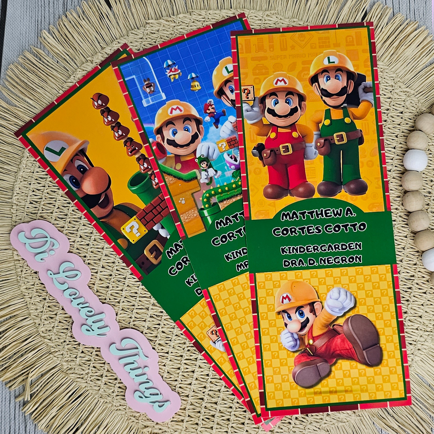 Etiquetas para cuadernos