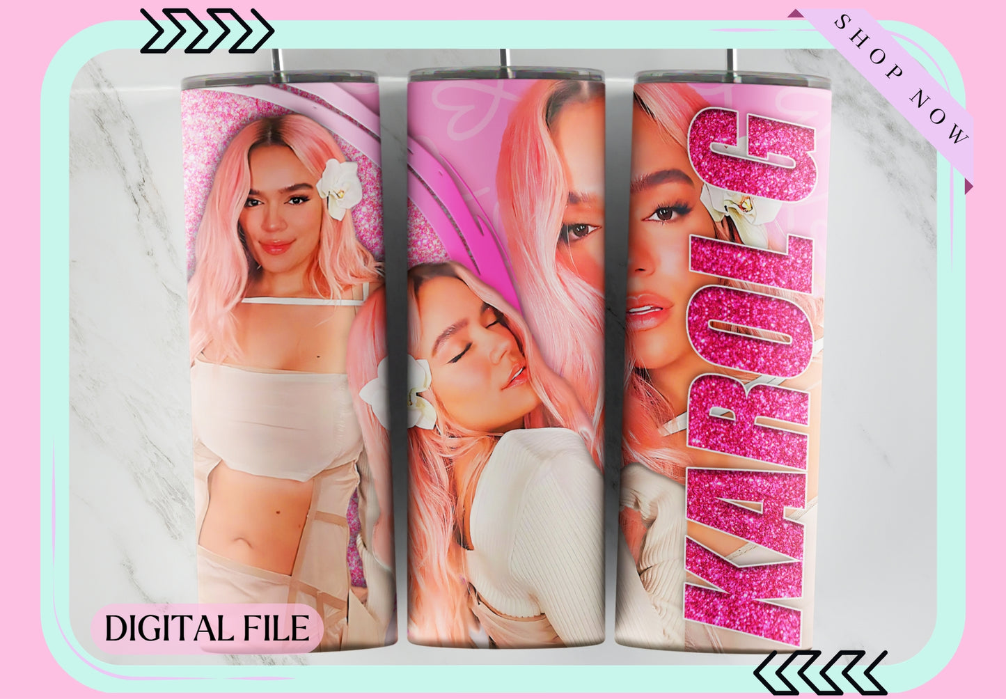 Pink Caro - Digital File