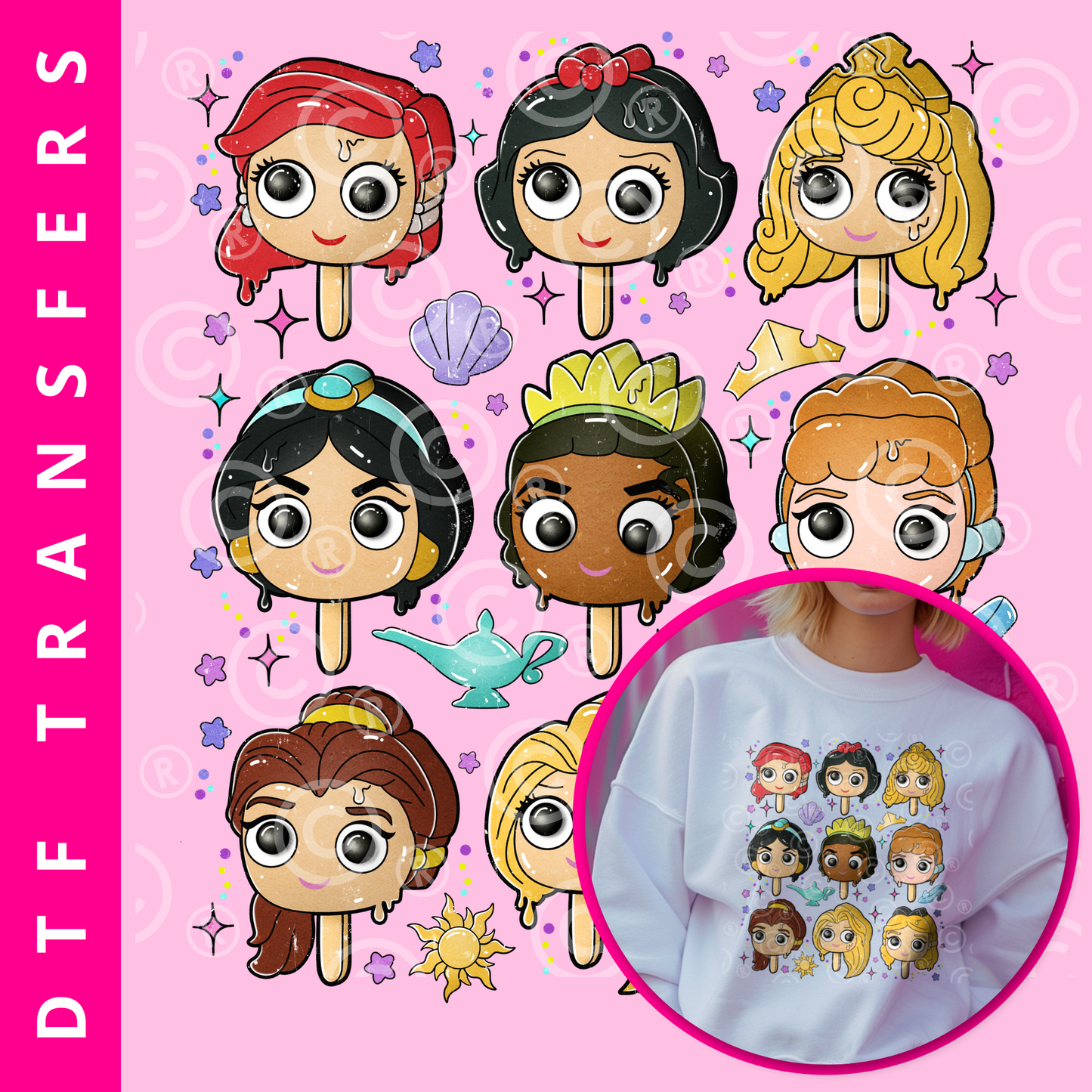 Princesses • DTF Transfer