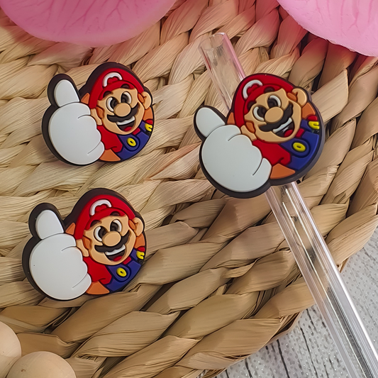 Mario / Straw Toppers