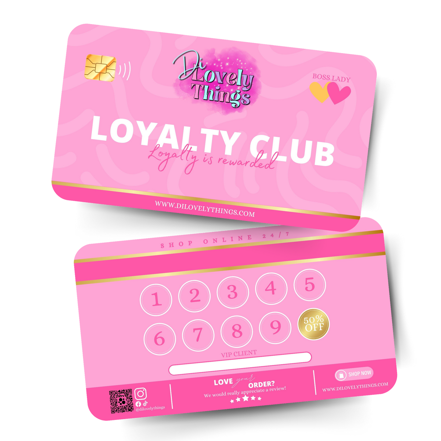 Loyalty Club Cards